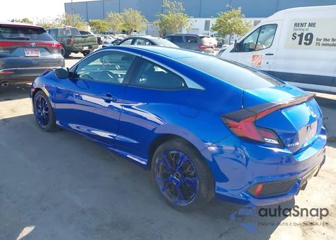 2019 Honda Civic Sport from USA, damaged, VIN 2HGFC4B88KH303202